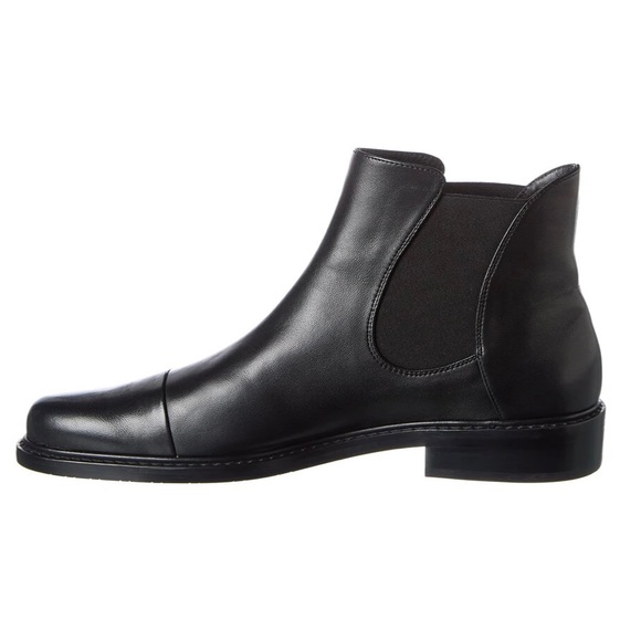 Stuart Weitzman Shoes - STUART WEITZMAN GOBI LEATHER BOOTIE